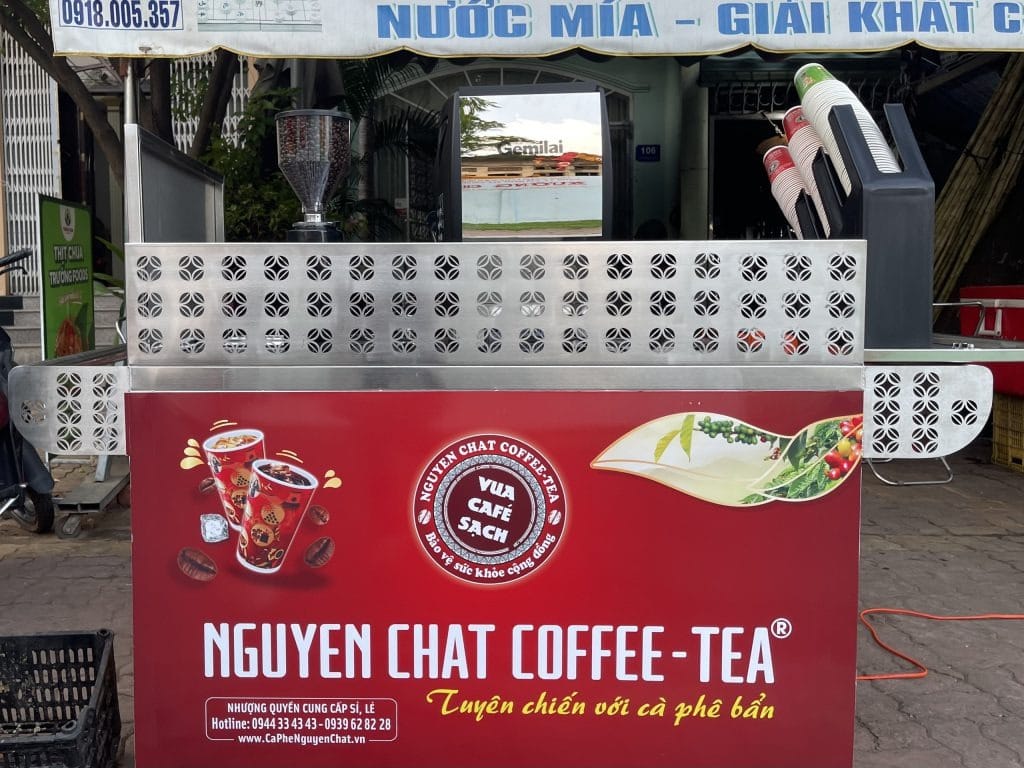 nhượng quyền cafe take away