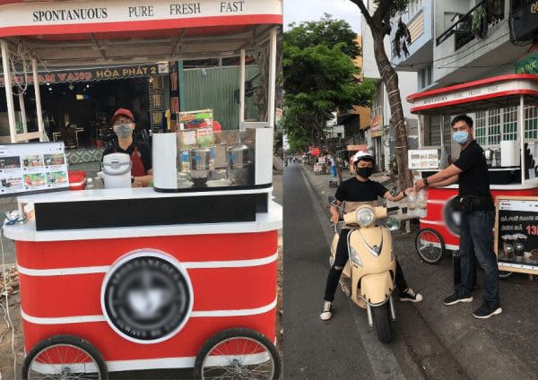 nhượng quyền cafe take away